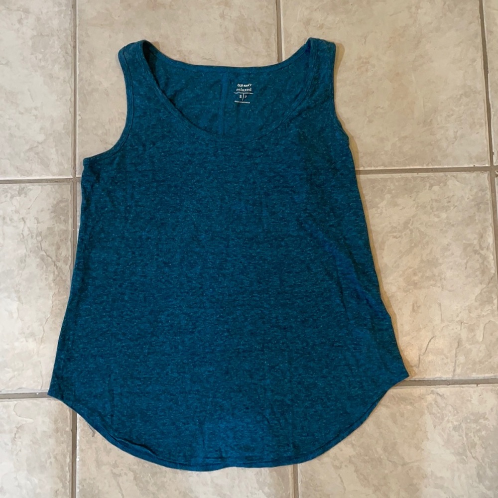 Blue women’s tank top